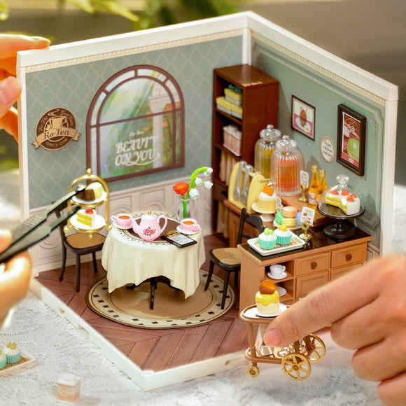 Toy Assembled Model, House Christmas Gift Building Blocks