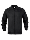 Men's Suede Solid Color, Casual Retro Jacket