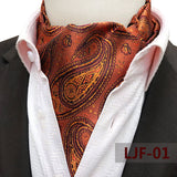 British Style Men’s Jacquard Polyester Scarf