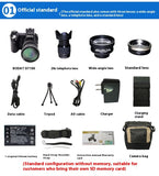 D7100 Telephoto Digital Camera, Automatic Focus 33 Million FHD HD Device