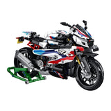 Motorcycle Model Toy, Assembled Building Blocks