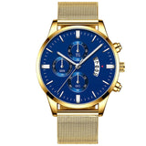 Business Luxury Gifts for Men, Mesh Band Quartz Watch