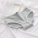 Women’s Cotton Mid-waist Briefs – Soft Everyday Student Style Panties