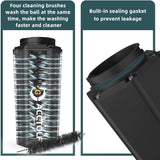 Portable Golf Ball Washer, Mini Golf Bag Cleaner, Outdoor Golf Accessories