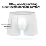 Men's Ice Silk Panties, Seamless Sexy Underwear, Gents' Underpants, Briefs, or Boxer-shorts (Pack of 2)