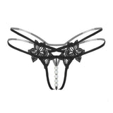 T-back Women's Low Waist Panties, Ultra-thin Japanese Style Thongs