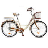 Women’s Lightweight Commuter Bicycle – Adult City Riding Bike