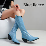 Long Thick Heel Boots, Women's Casual Knee-length High Shoes