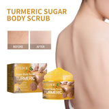 Turmeric Body Scrub Cream, Smallpox Diluting, Moisturizing, Refreshing, Smooth Skin Rejuvenation, Cleansing Body Cutin