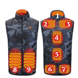 USB Electric Heated Vest – Washable, Lightweight Heating Jacket for Winter