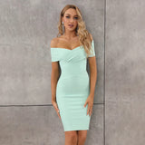Graceful European and American, Evening Dress, Birthday Party Short Skirt