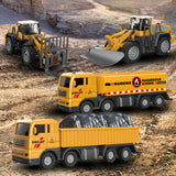 Simulation Alloy Engineering Vehicle Model, Children's Toy