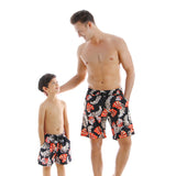 Premium Quality Parent Children Swimwear, Quick Drying Beach Pants