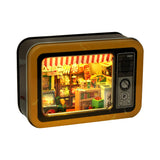 DIY Cabin, Miniature Iron Box Model Toy