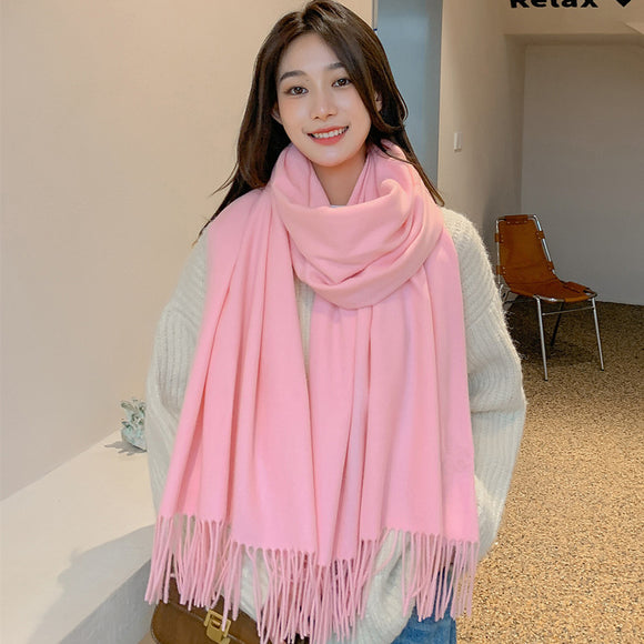 Women’s Fashion Solid Color Scarf or Neck Shawl