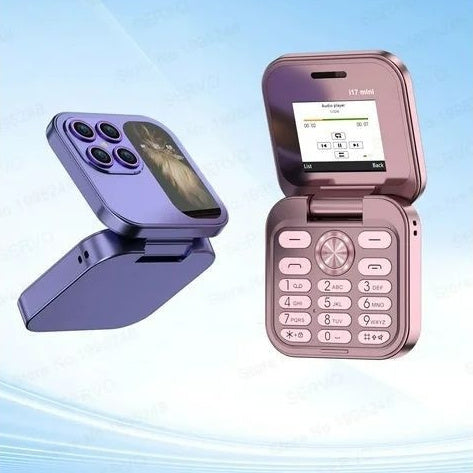 Folding Screen 2G Mobile Phone, Supports Memory Card, Fashion Statement