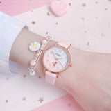 Korean-style Cute Girl, Analog Children's Watch