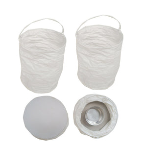 Paper Decorative White Downlight Desktop Lanterns
