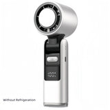 Turbos Chilled Ice Sensation Cold Fan, Super Mini Speed Fan, USB Powered Digital Display for Outdoor Camping Travel