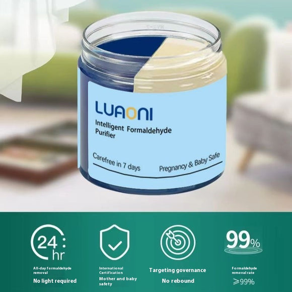 Formaldehyde Removal Color Changing Jelly Gel, Air Cleaning Agent for Homes