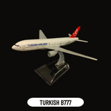 Stairs 1400 Metal Airplane Replica, 15cm Jordanian Africa