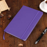 PU Leather Business Notebook with Strap – A5 A6 Notepad 100 Sheets Journal