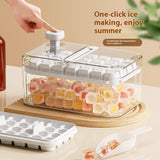 Reusable Ice Mold Ice Cubes Tray, DIY Moulds Ice Cubes Maker, Home Kitchen Tool