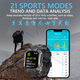 Fashion Sports, Heart Rate Smartwatch