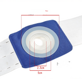 External Hanging Silicone Ring Stoma Abdominal Belt Disposable Ostomy Bags