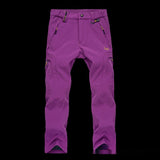 Women's Waterproof Warm and Loose Climbing Pants