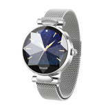 Steel Band Female Bracelet for Measuring Heart Rate and Blood Pressure