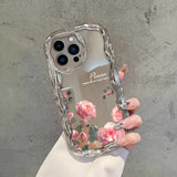 Rose Flower Design Phone Case for Apple Models