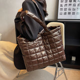 Winter Shoulder Bags, Women's Fashion Plaid Handbag