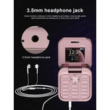 Folding Screen 2G Mobile Phone, Supports Memory Card, Fashion Statement