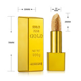 Velvet Matte, Non-stick, No Fade, Fashionable Shiny Gold Cup Powder Lipstick