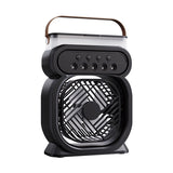 3-in-1 Portable Air Conditioner, Evaporative Air Cooler, LED Night Lights, Humidifier Fan for Home Office