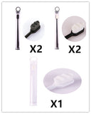 Ultra-fine Super Soft Bristle Deep Cleaning Brush, Oral Teeth Care Cleaning Travel Tool