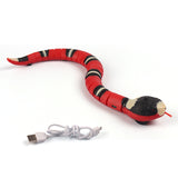 Smart Interactive Snake Cat Toy – USB Rechargeable Pet Teaser