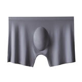 Men's Ice Silk Panties, Seamless Sexy Underwear, Gents' Underpants, Briefs, or Boxer-shorts (Pack of 2)