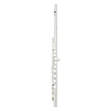 16 Holes Flute C Key White Copper Tube Body Leather Box, Suitable for Beginners Grading Performance
