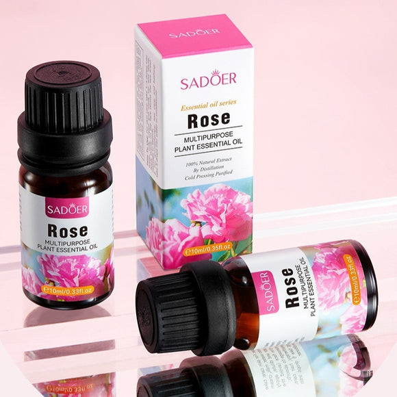 Rose Essential Oil for Body Moisturizing and Skin Whitening