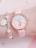 Korean-style Cute Girl, Analog Children's Watch