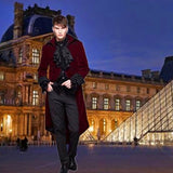 Swallowtail Medieval Retro Men's Punk Gothic Coat