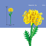 Building Blocks, Flower Decoration Bouquet Rose Assembled Toy