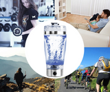 Electric USB Protein Shake Stirrer Bottle Milk Coffee Blender Kettle Sports and Fitness Charging Electric Shaker Cup