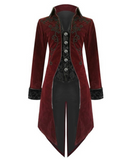 Long Punk Men's Coat, Vintage Clothing