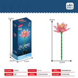 Building Block Flower Small Particle Assembly Toy