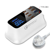 Fast Charge, Smart Multi-USB Mobile Phone Tablet Charger