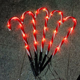 Solar Powered Cane String Lights, Christmas Home Decor