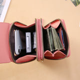 Touch Screen Mobile Phone Bag, Small Crossbody Shoulder Bags, Women's Long Wallet